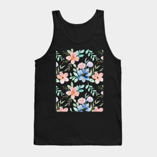 Pastel Flower beautiful pattern Tank Top